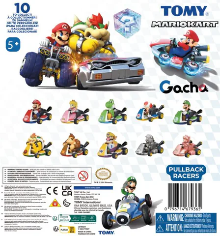 Nintendo - Mario Kart Pull Back Racers